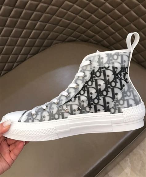 christian dior high top sneakers.